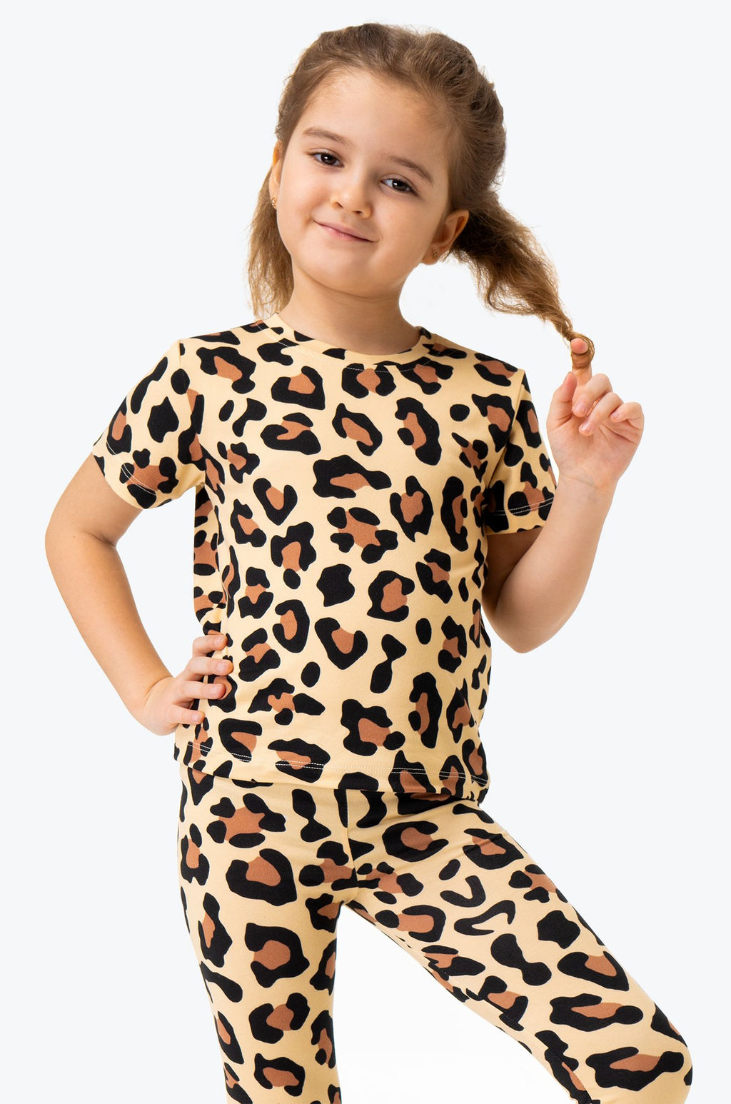 Летний костюм для девочки из бамбука Happyfox