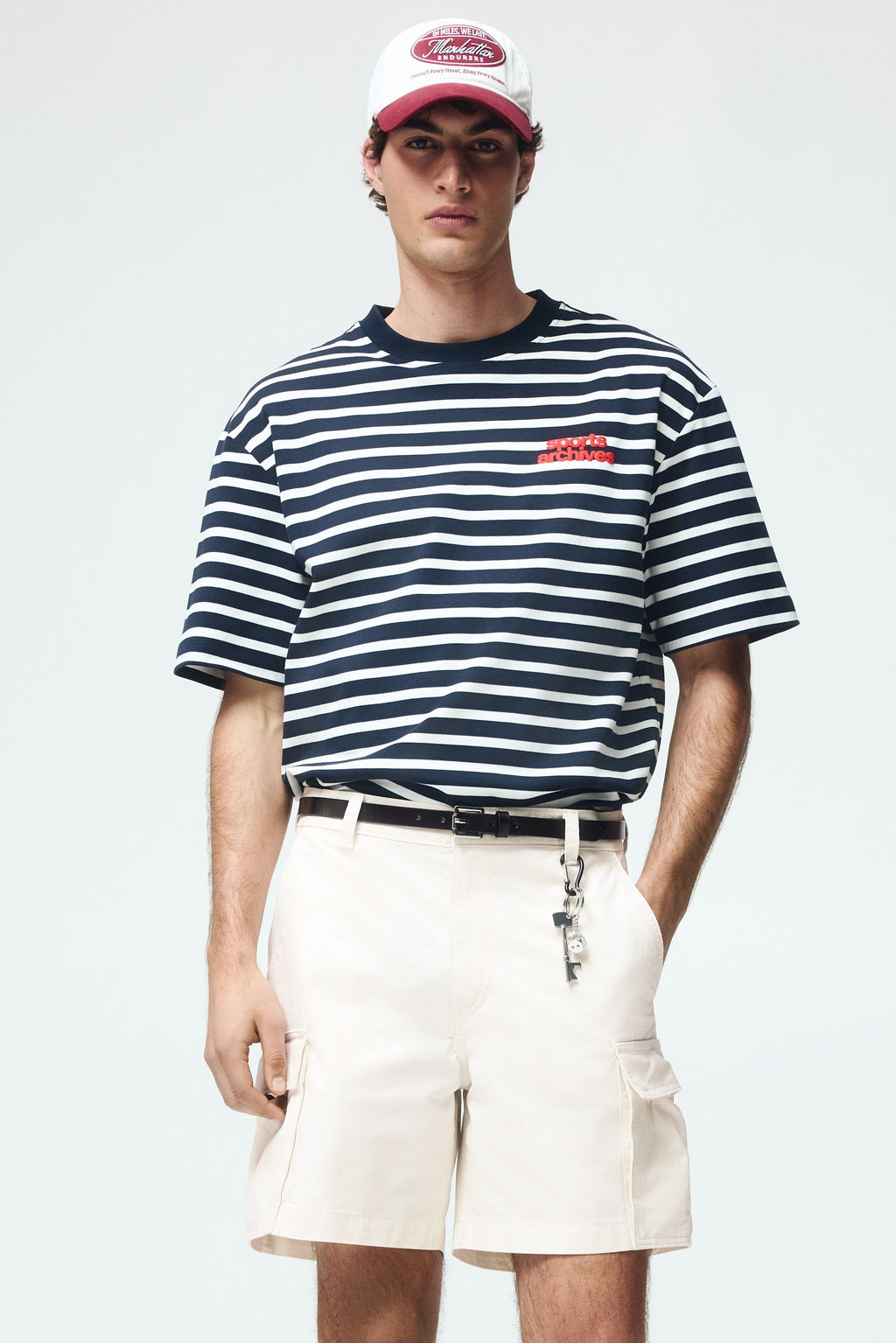 Pantal?n corto cargo Relaxed Fit - H&m фото 5
