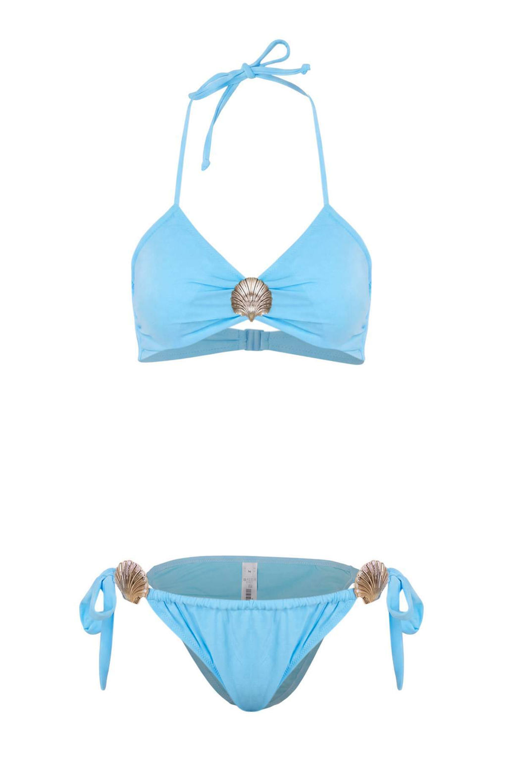 Ekru Straplez Kapl? Aksesuar Detayl? Normal Bel Brazilian Bikini Tak?m? TBESS26BT00065 - Trendyolmilla фото 11