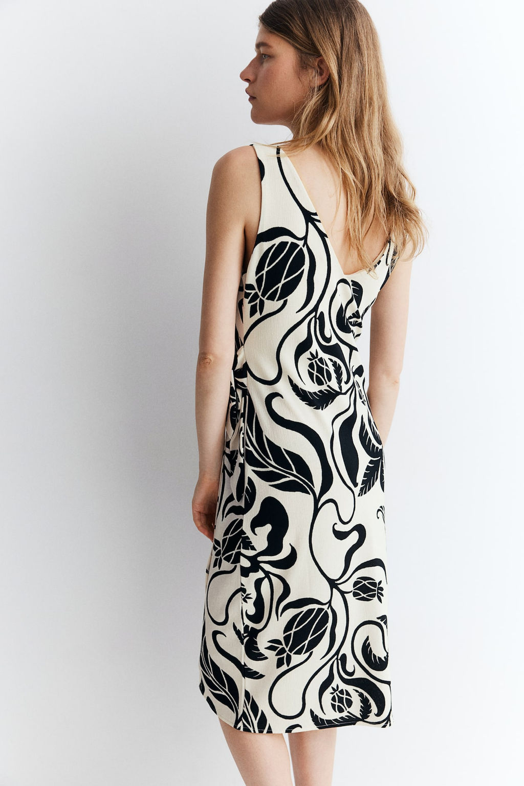 Vestido cruzado con textura - H&m фото 4