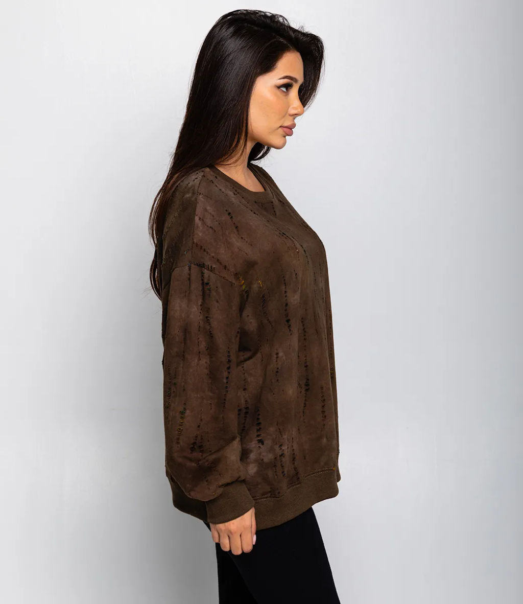 Свитшот #КТ8110 (1), хаки