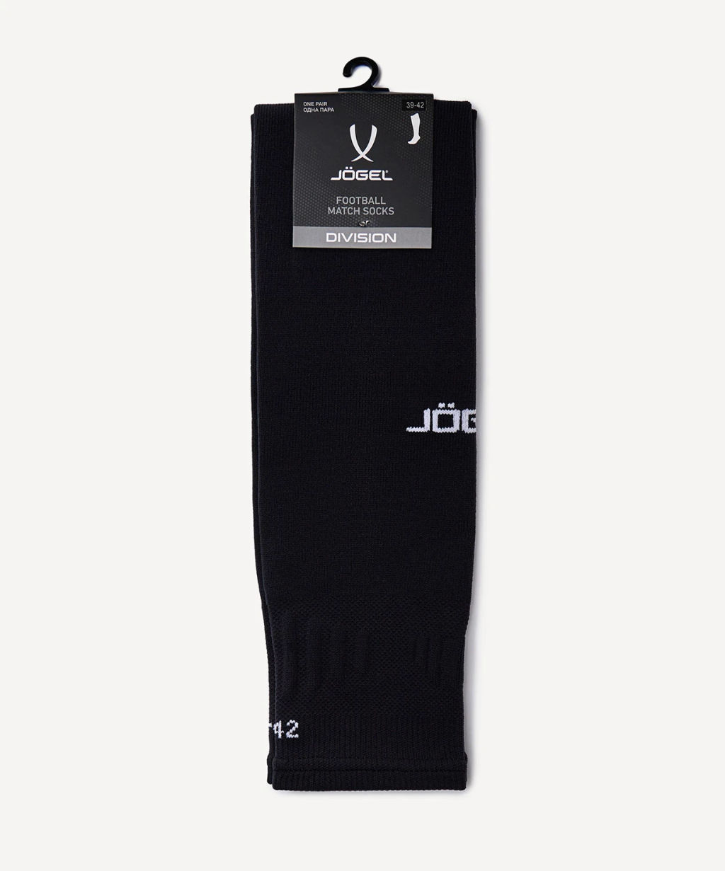 Гольфы футбольные JOGEL MATCH FOOTLESS SOCKS, черный  фото 4