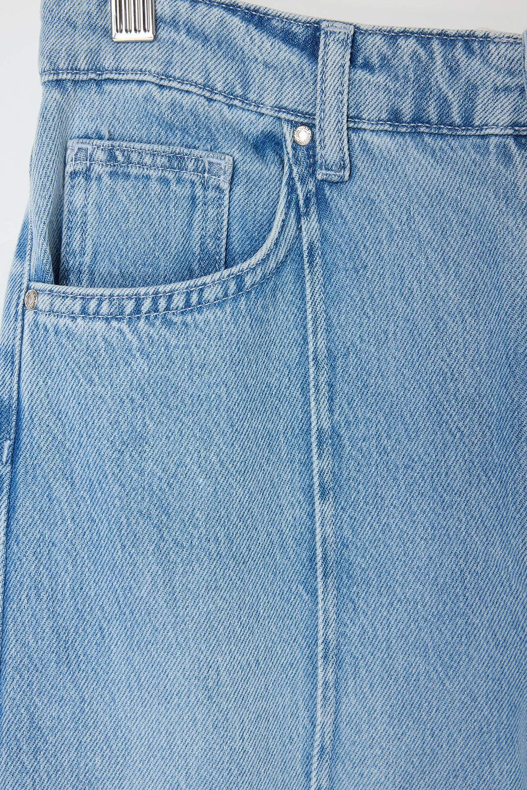 Mavi Yuksek Bel Wide Leg Tencel Kar?s?ml? Jeans TWOSS26JE00194 - Trendyolmilla фото 7