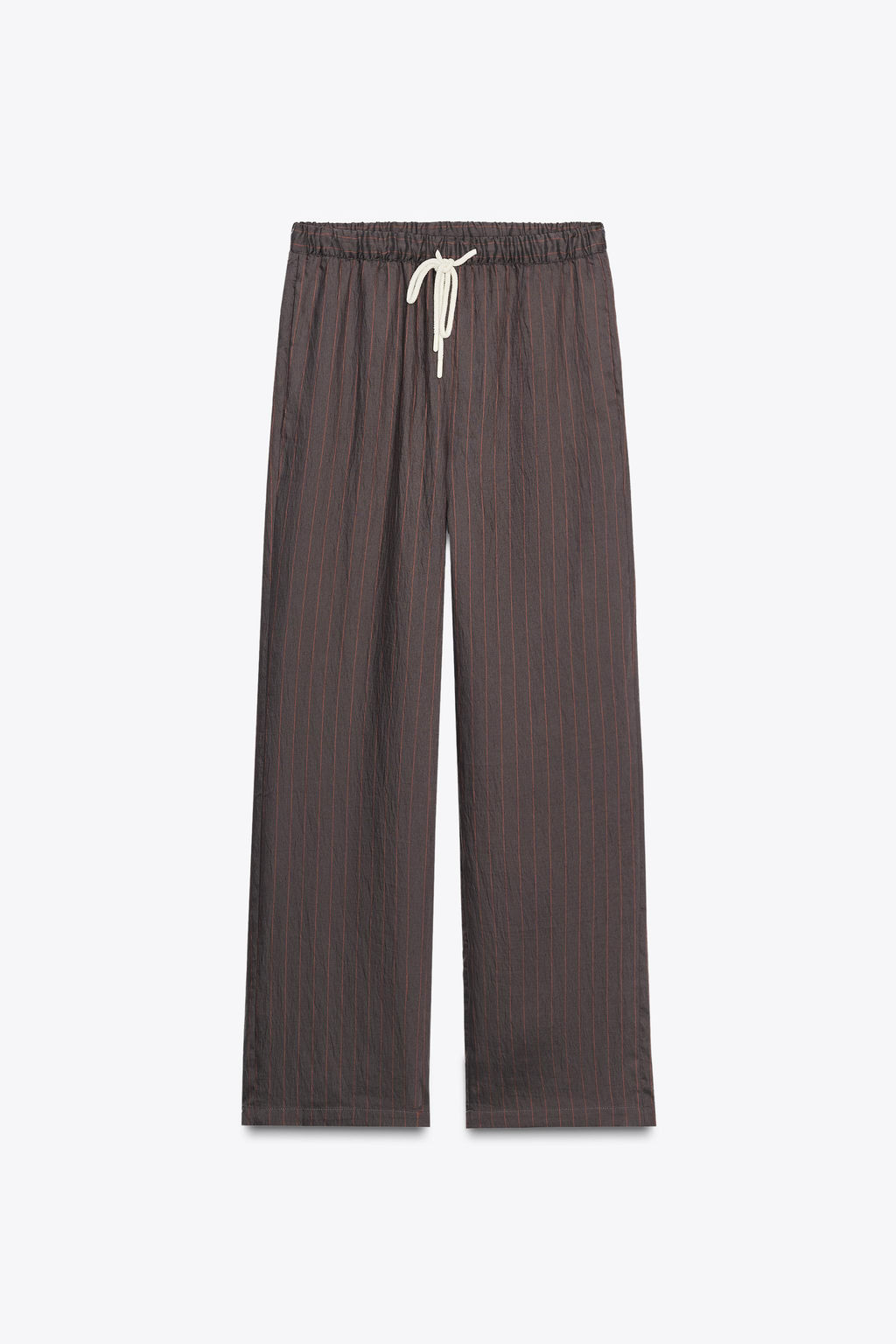 ZW COLLECTION STRIPED PYJAMA TROUSERS - Zara фото 5