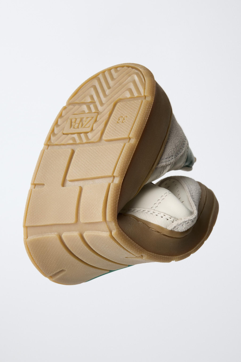 LEATHER BAREFOOT SNEAKERS - Zara фото 14