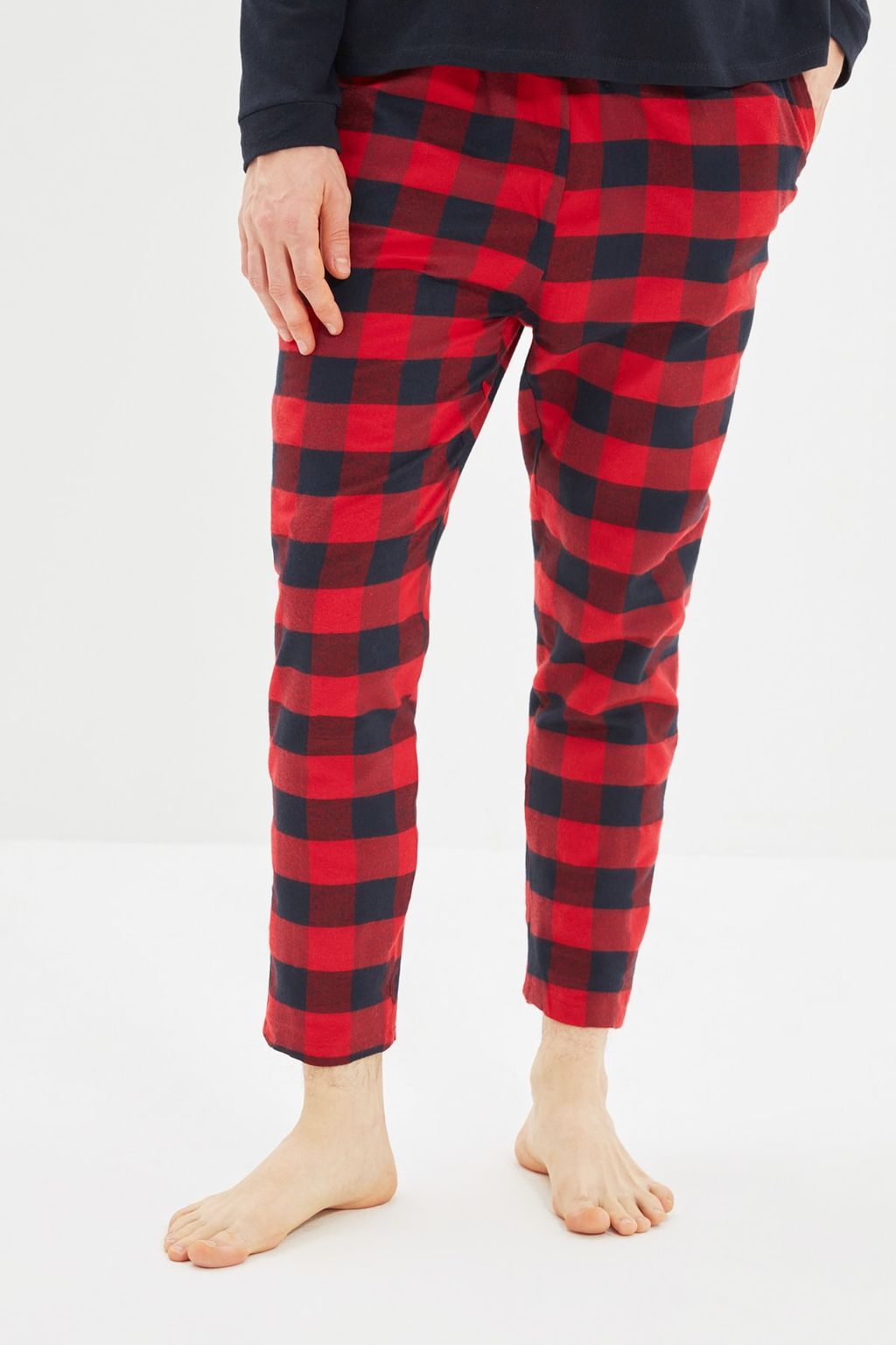 TRENDYOL MAN Cok Renkli Ekose Pijama Tak?m? THMAW21PT0359 - Trendyolmilla фото 3