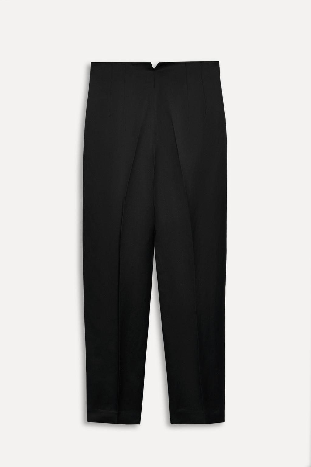LINEN BLEND TROUSERS 50TH ANNIVERSARY - Zara фото 3