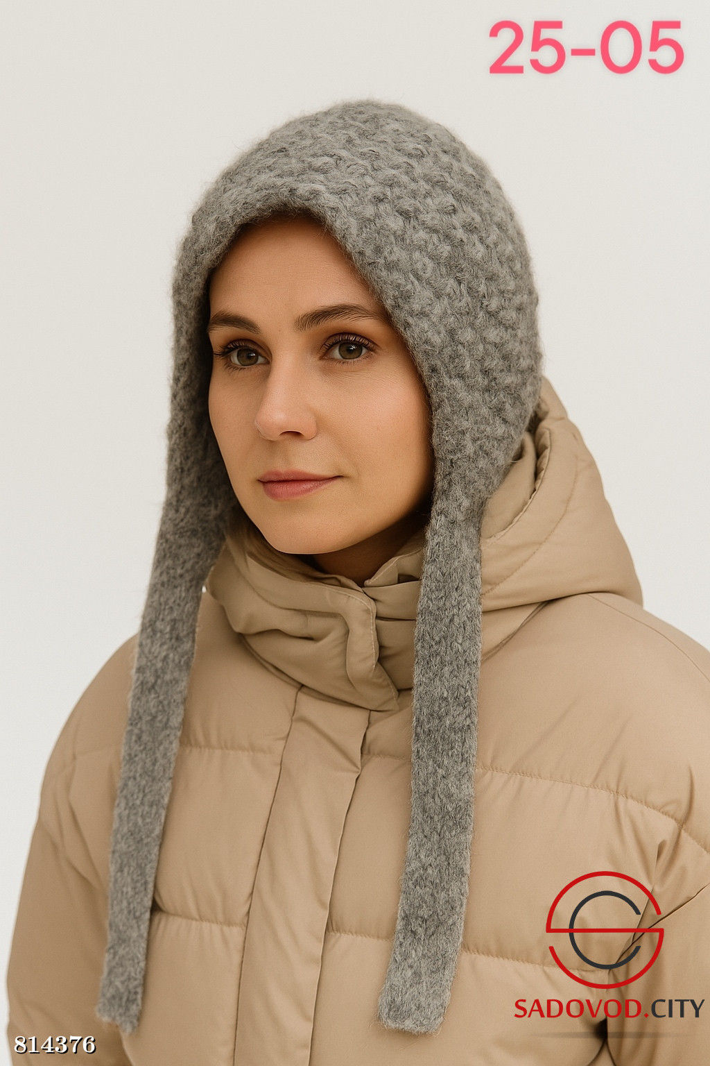 Шапка женская двойная (сезон осень-зима) - Bruno фото 7