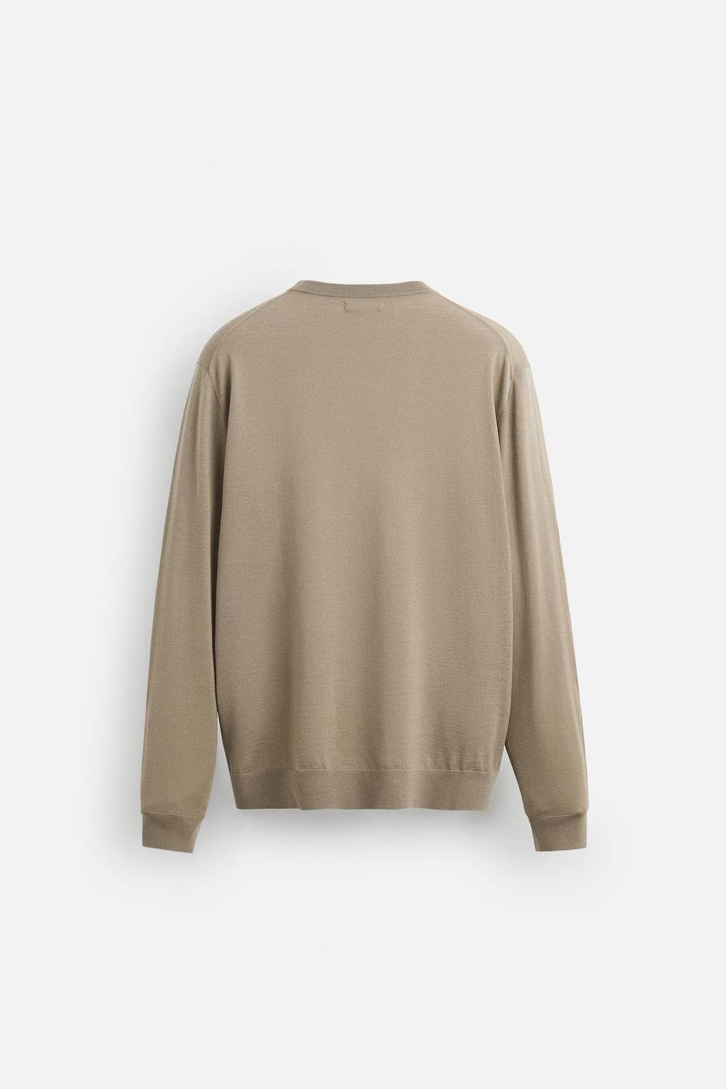 LIGHTWEIGHT 100% WOOL SWEATER - Zara фото 16
