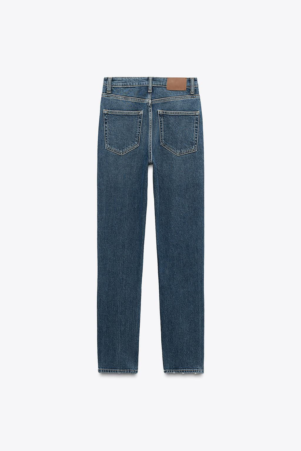 ZW COLLECTION SKINNY HIGH-WAIST JEANS - Zara фото 14