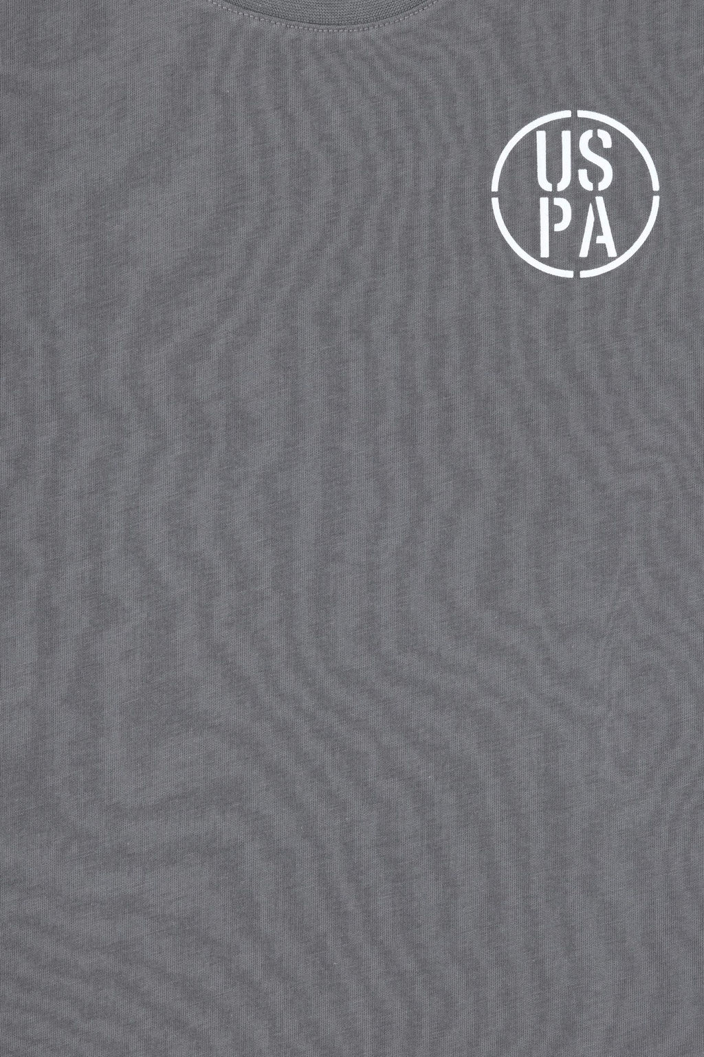Erkek Гocuk Gri Oversize Bisiklet Yaka TiЕГrt - U.s. polo assn фото 5