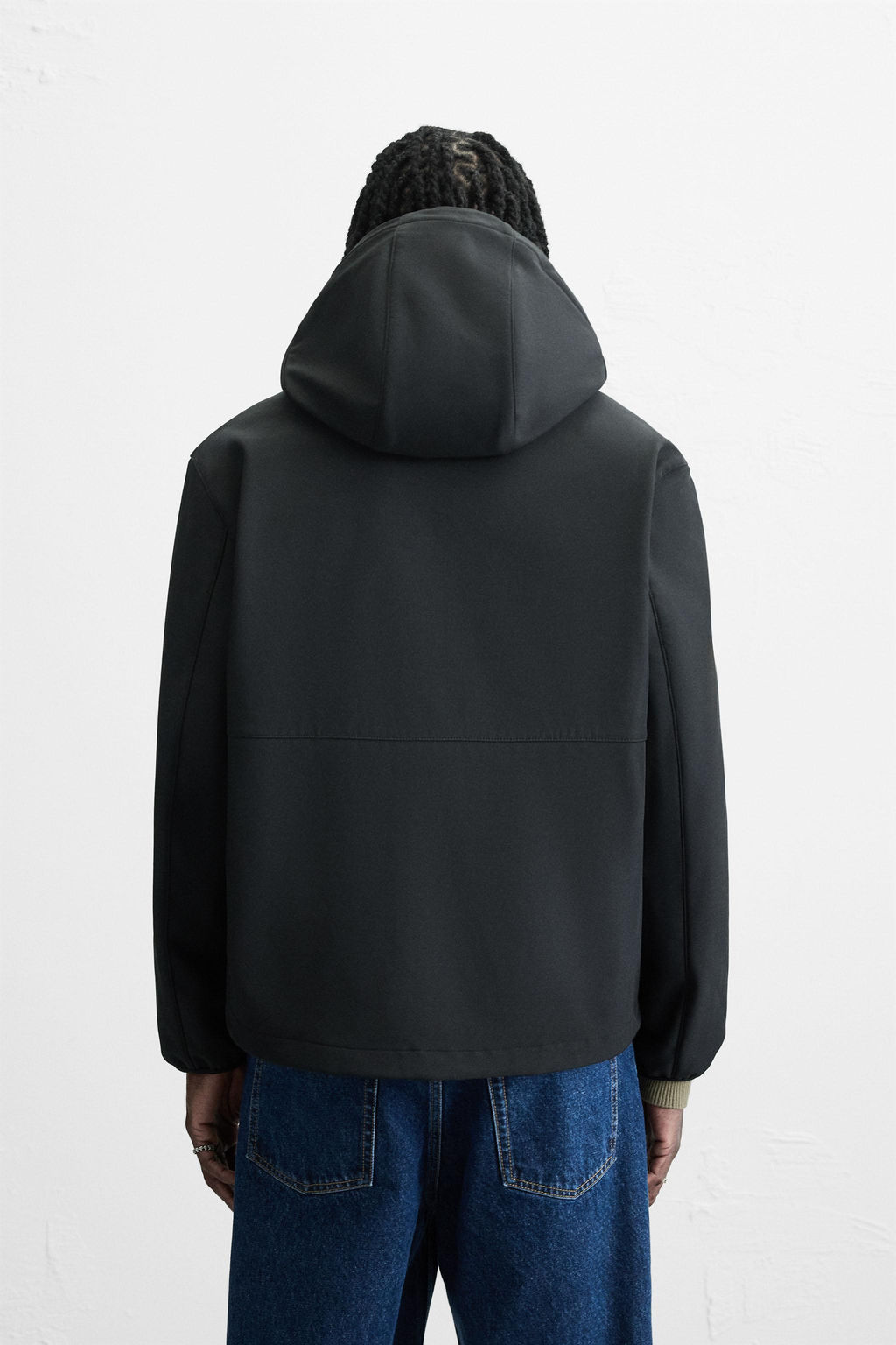 TECHNICAL FLEECE MIX JACKET - Zara фото 3