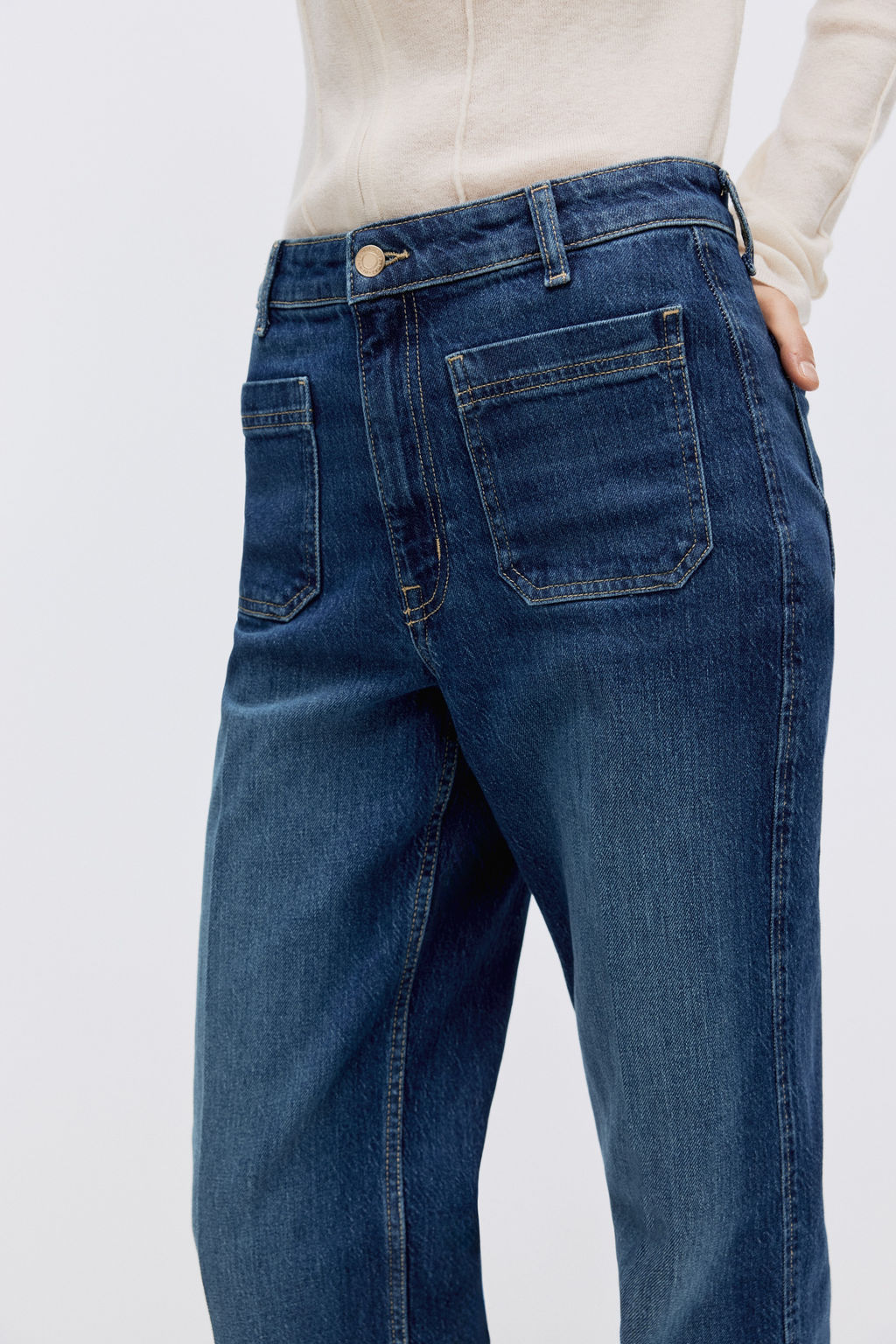Wide High Jeans - H&m фото 15