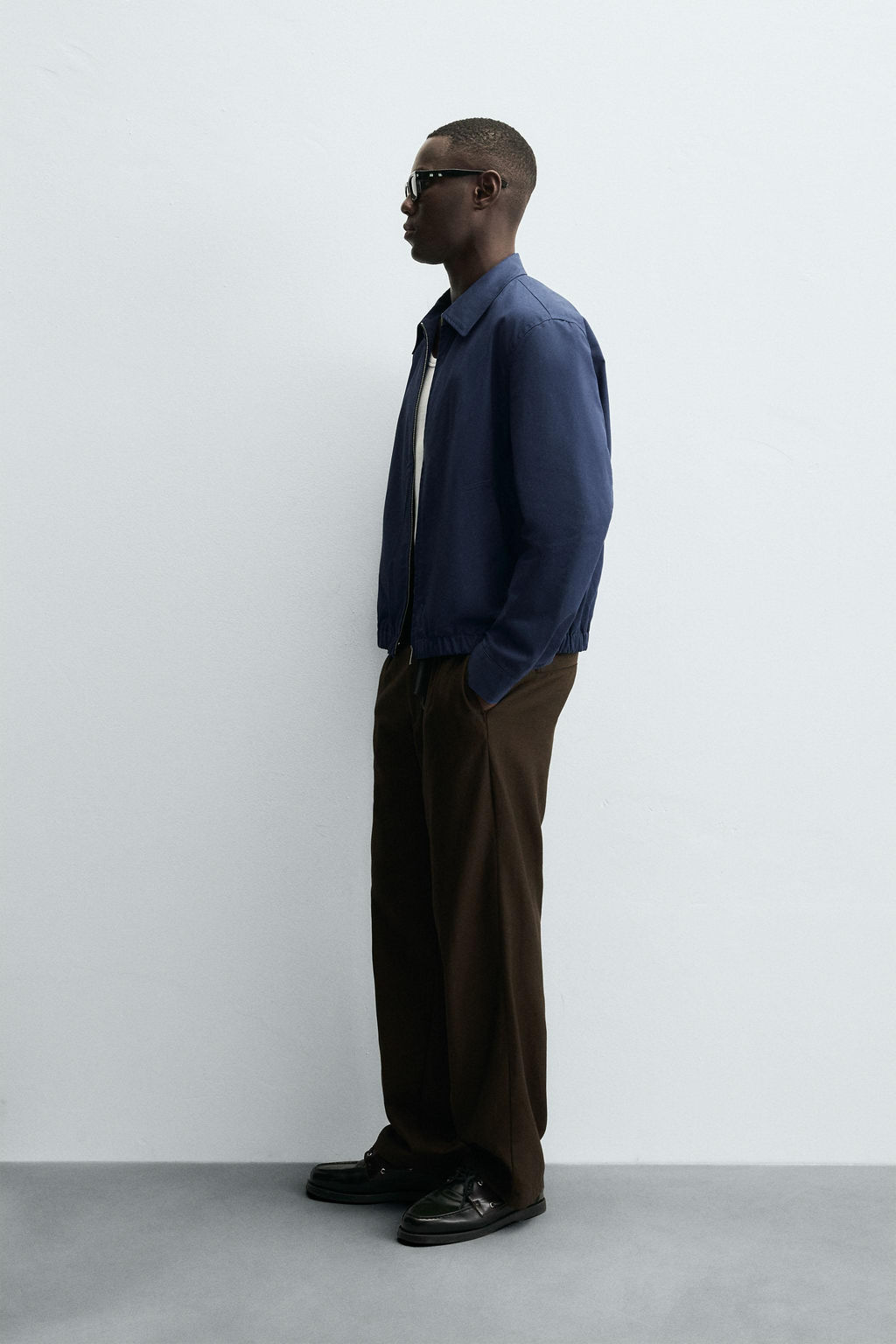 REGULAR FIT COTTON JACKET - Zara фото 4