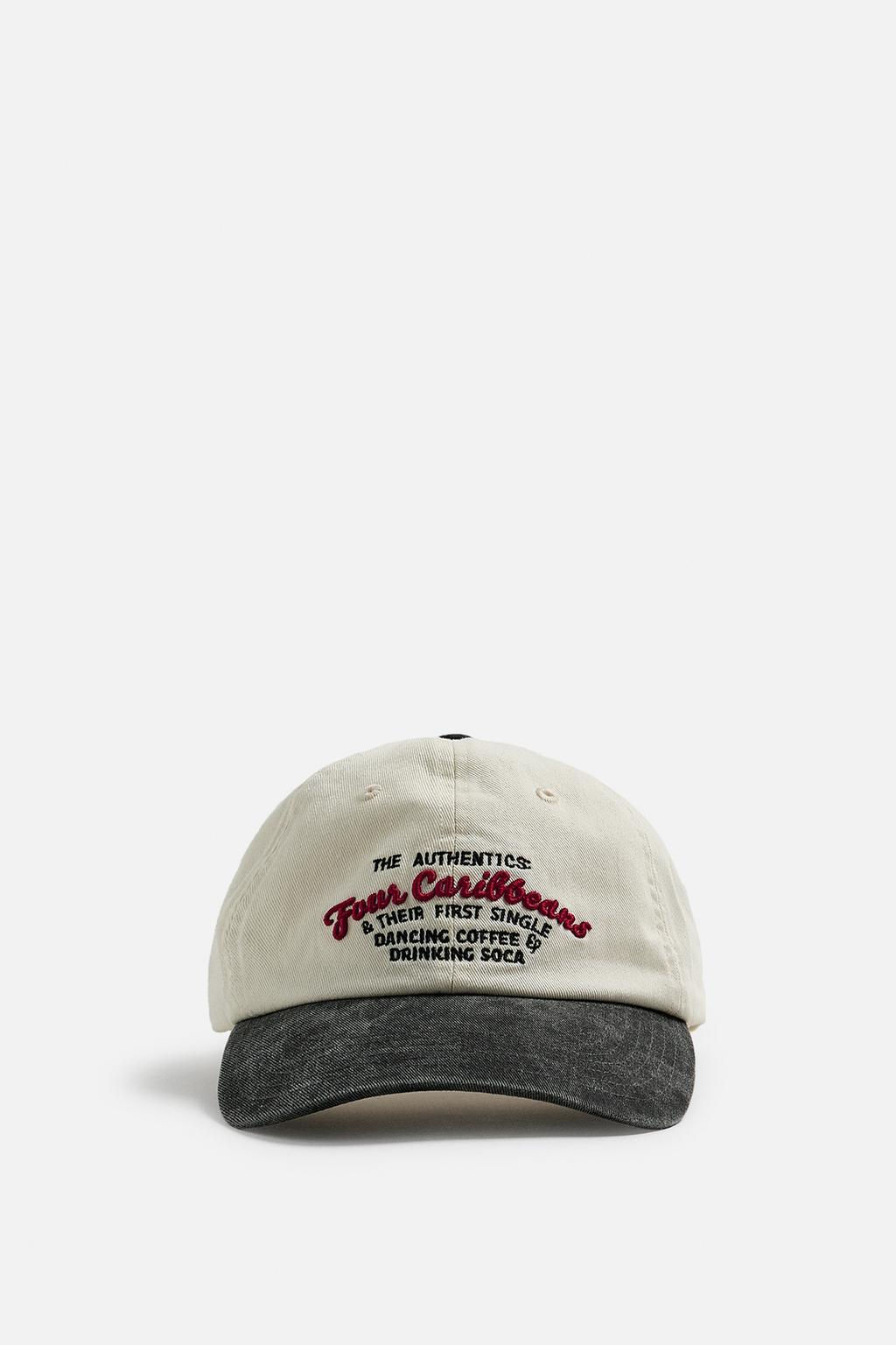 FADED EMBROIDERED CAP - Zara фото 2