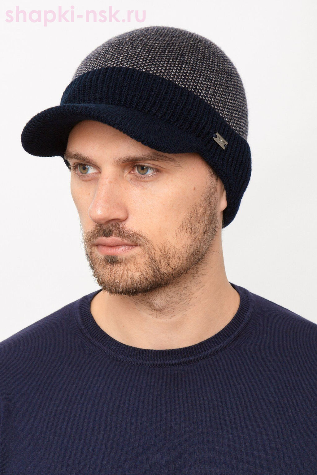 381 T Бейсболка мужская флис (57-59)