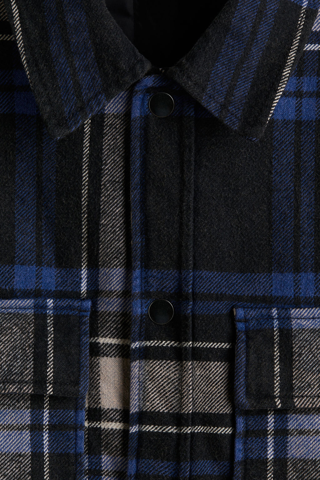 Sobrecamisa de franela Oversized Fit - H&m фото 5