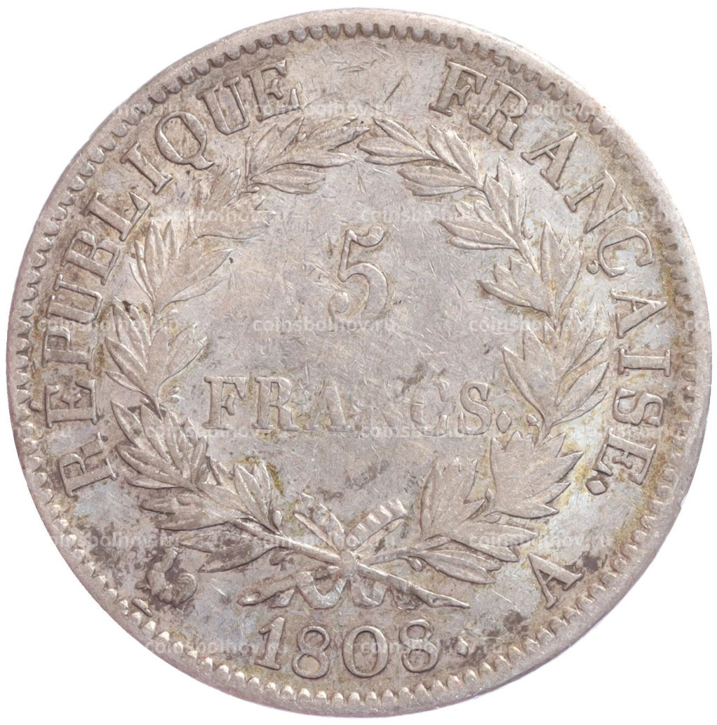 5 франков 1808 года A Франция