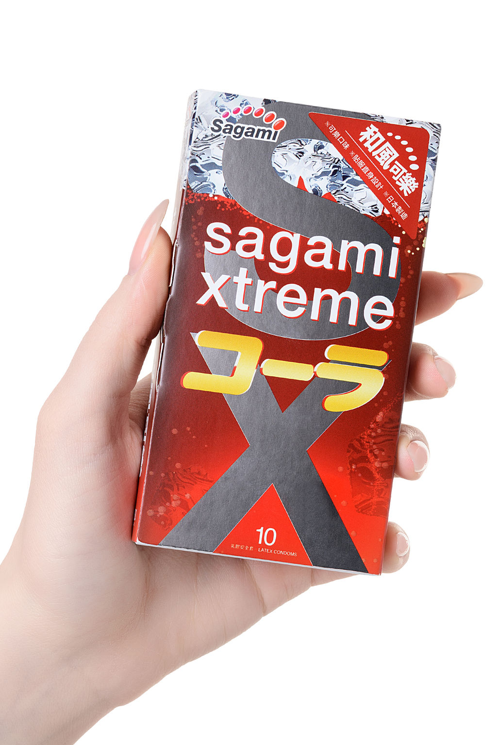 Презервативы Sagami, xtreme, cola, латекс, 19 см, 5,2 см, 10 шт.  фото 7