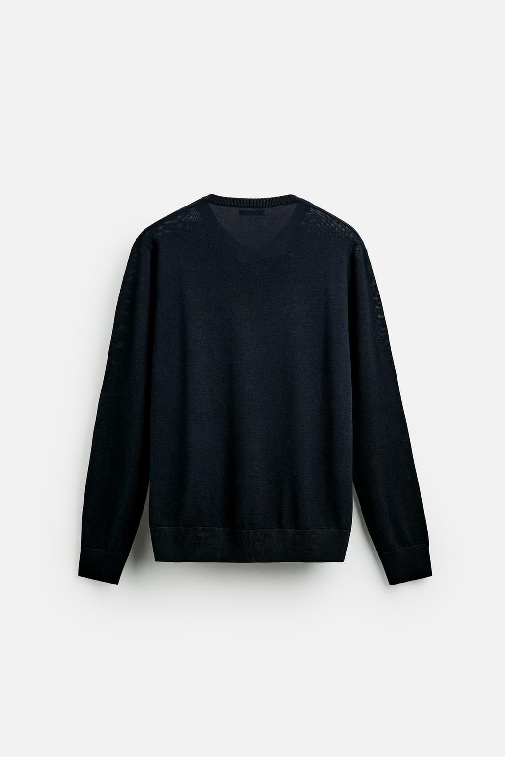 100% WOOL SWEATER - LIMITED EDITION - Zara фото 7