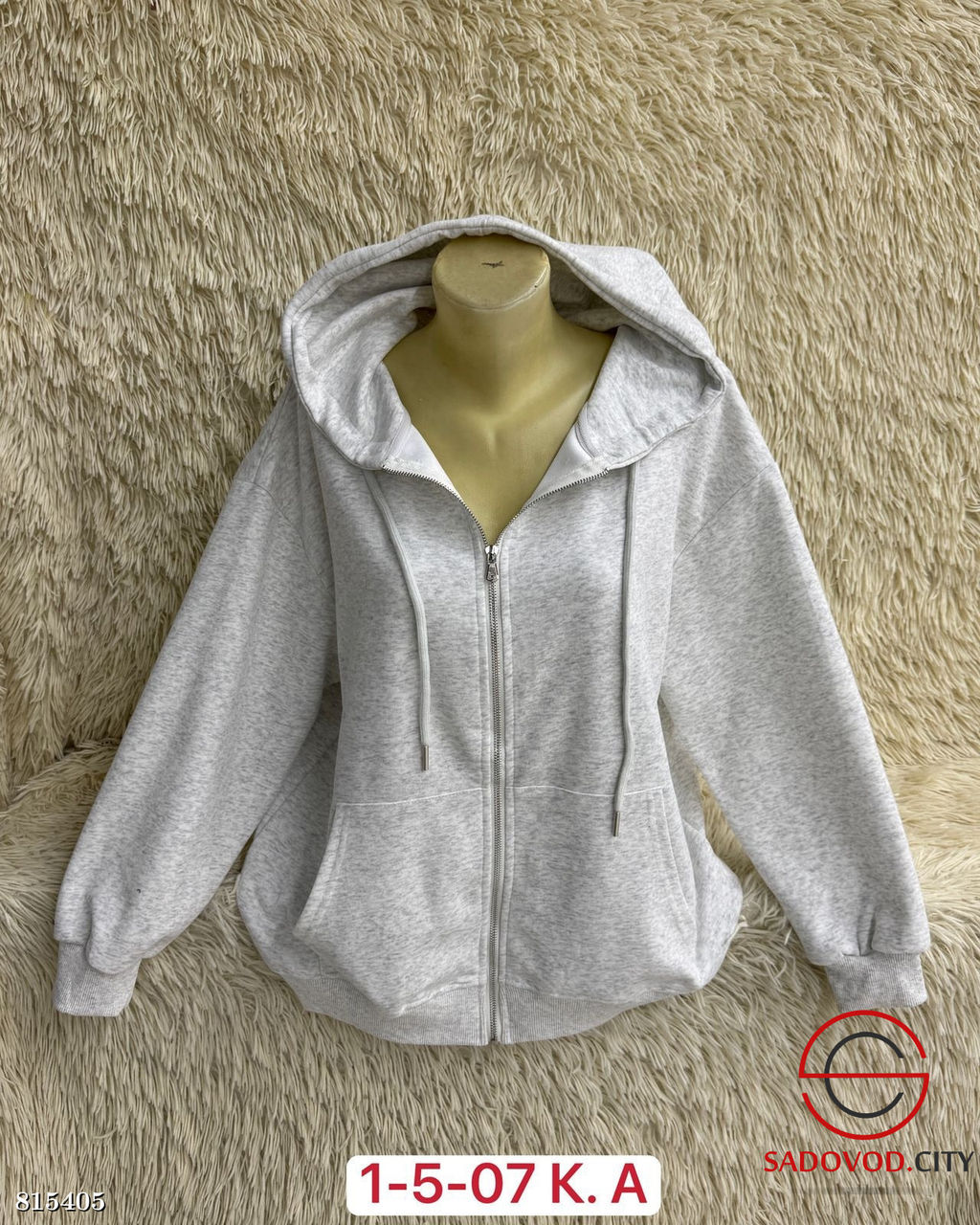 Толстовка женская на молнии - Bruno фото 2