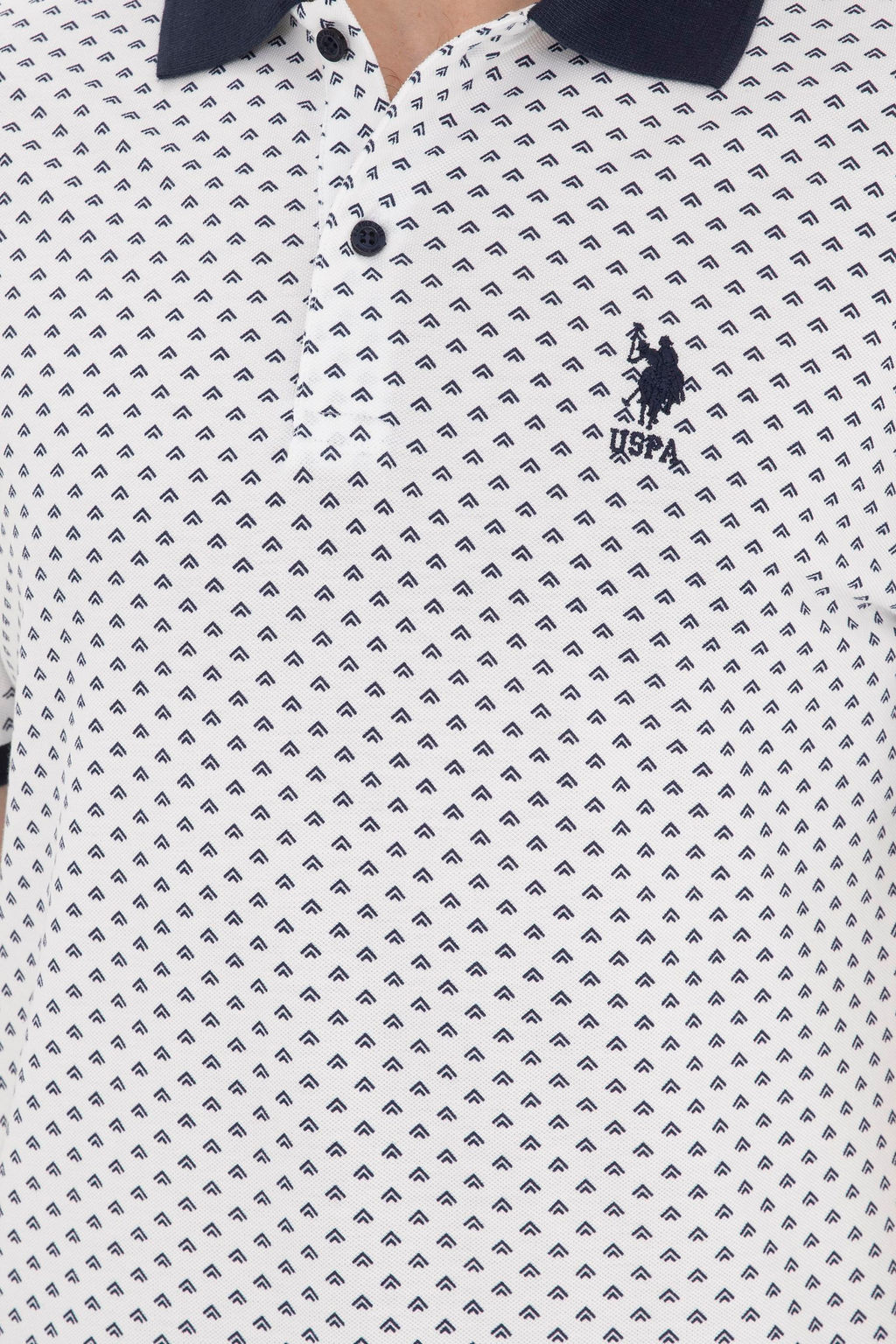 Мужская футболка бежевого меланжа - U.s. polo assn фото 7