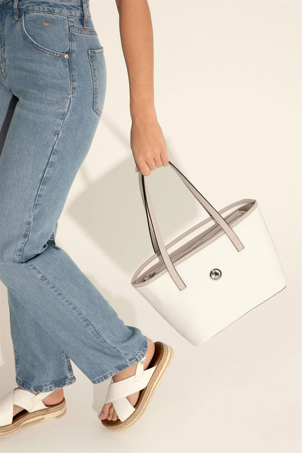 Женская белая сумка - U.s. polo assn фото 2