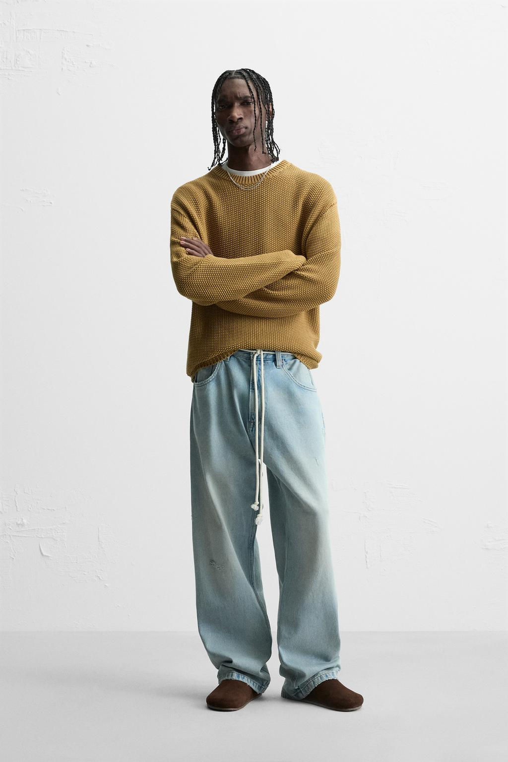 RELAXED FIT SWEATER - Zara фото 18