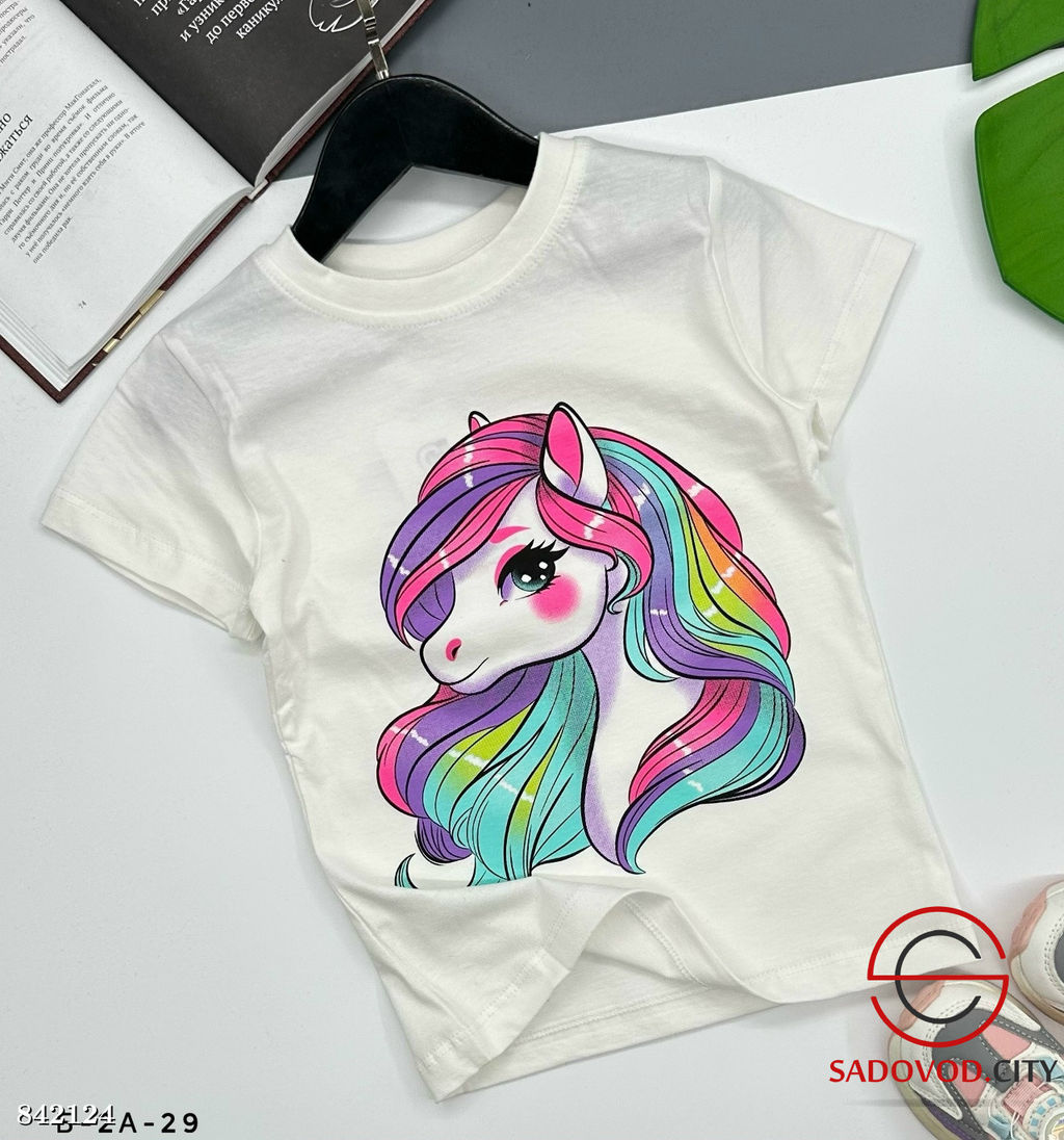 Футболка для девочки с принтом