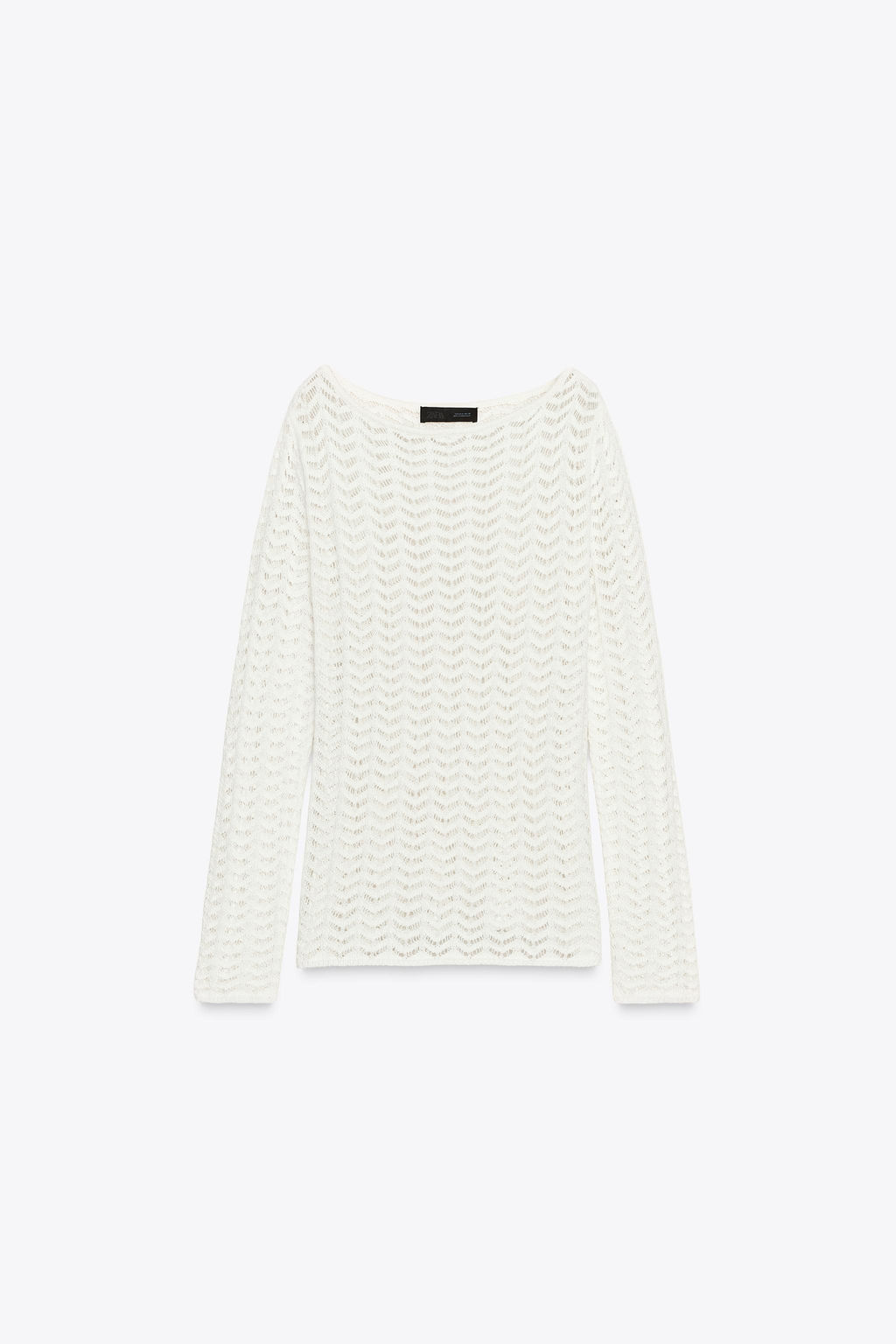 TEXTURED KNIT SWEATER - Zara фото 3