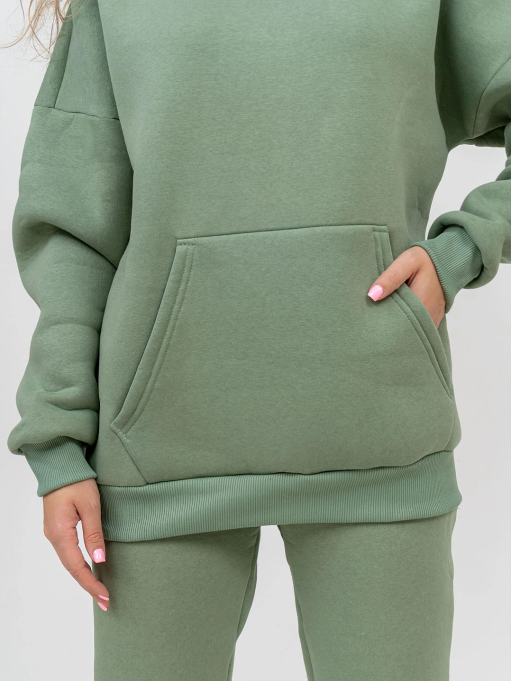 Костюм женский, цвет зеленый