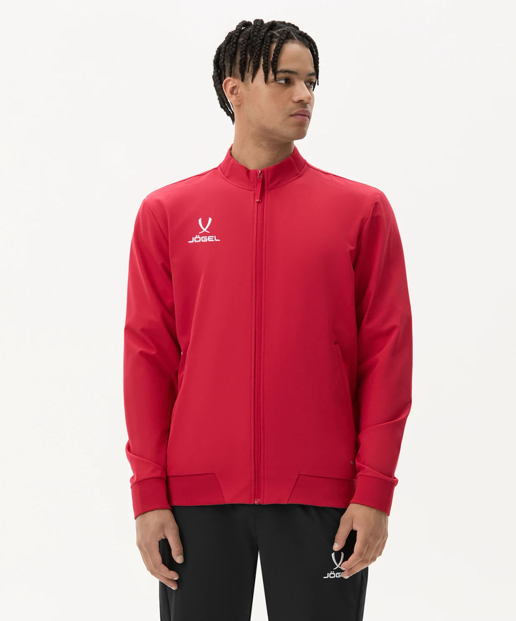 Куртка парадная JOGEL PREMIER PerFormDRY Woven Jacket, красный  фото 6