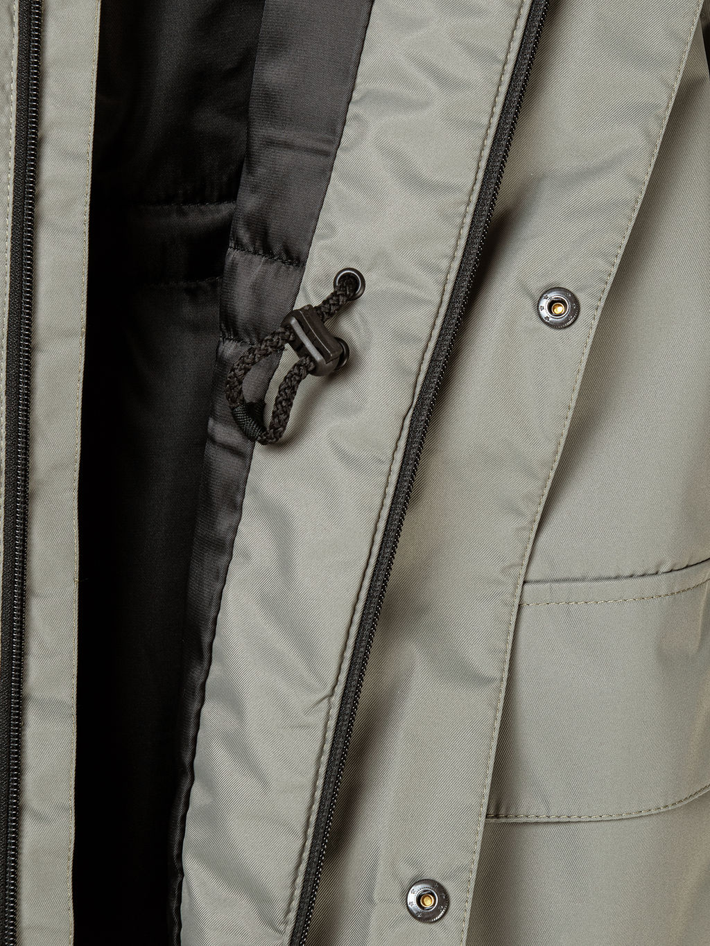 Парка демисезонная Олива 7+ - Bungly фото 9