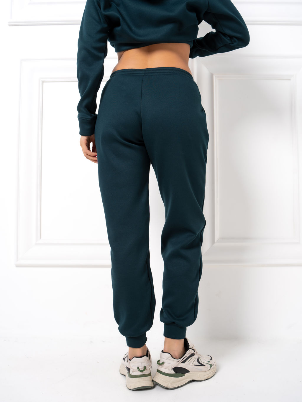 РАСПРОДАЖА Костюм жен.спорт. С утепл. (мех)_390/изумрудный - Ihomelux фото 16