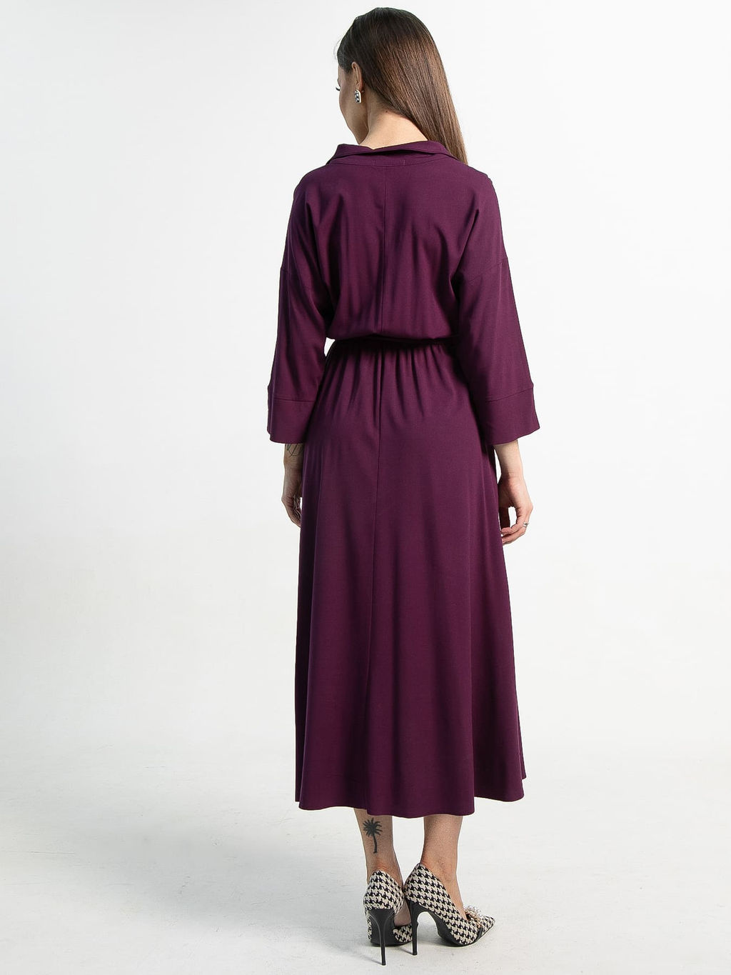 Платье Лорита (марсала) П15097-16М