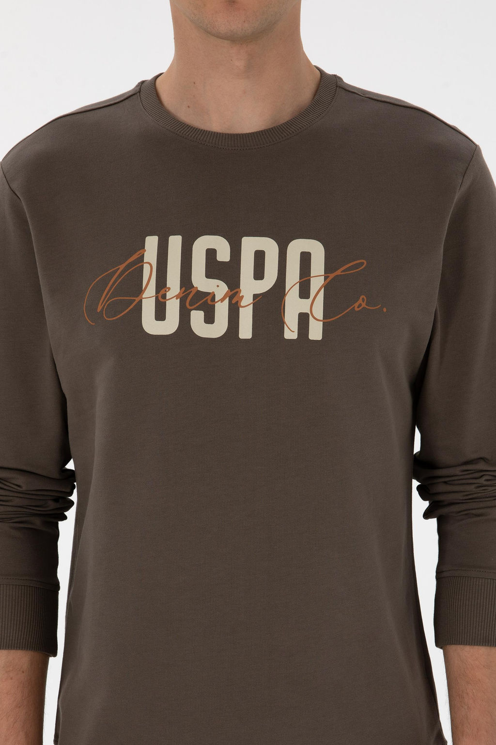 Erkek Vizon Sweatshirt Sepette S_rpriz _ndirim - U.s. polo assn фото 13