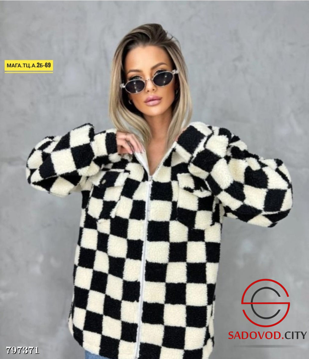 Пальто барашка с капюшоном - Bruno фото 3