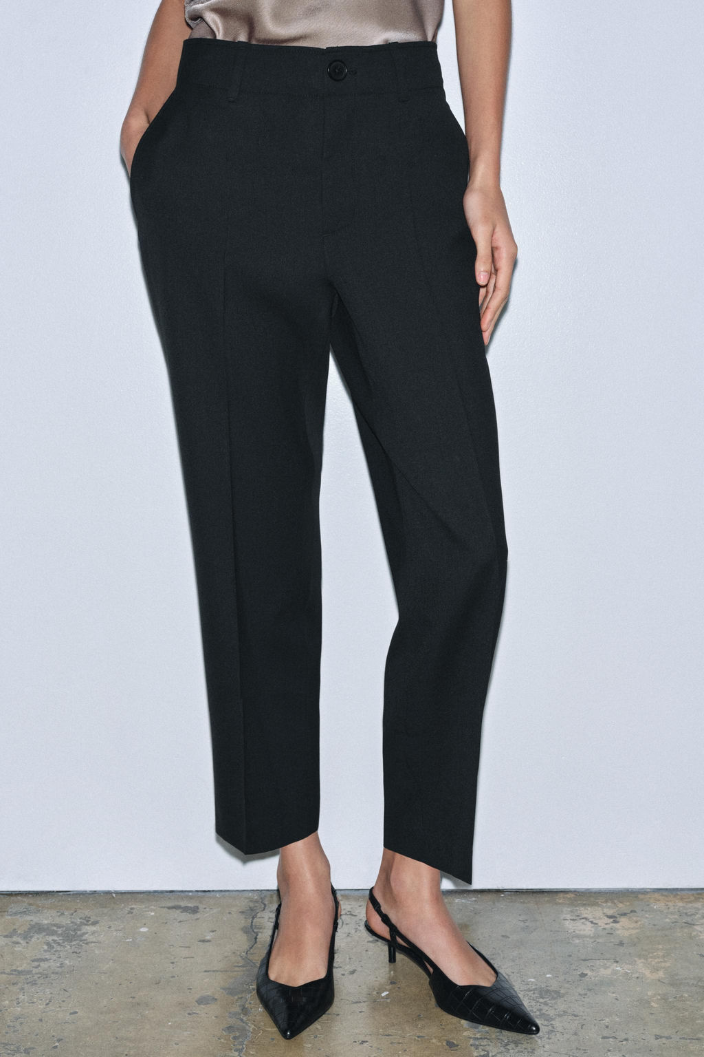 ZW COLLECTION WOOL TROUSERS - Zara фото 2