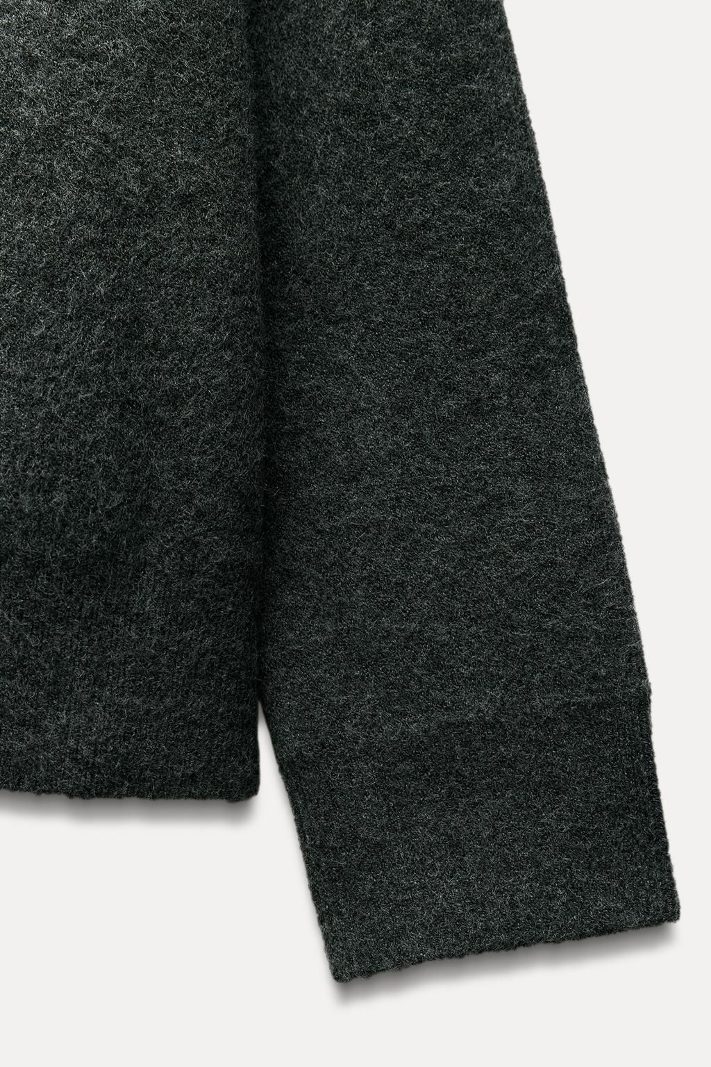 PLAIN KNIT SWEATER - Zara фото 3