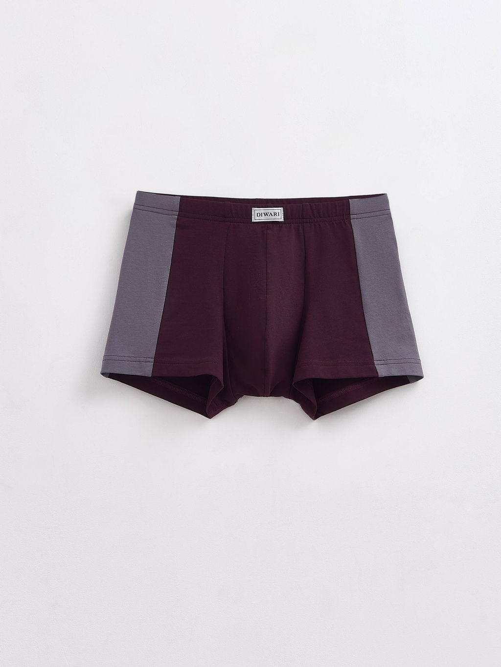 DIWARI BASIC MEN MSH 3119 Трусы мужские (в коробке) dark bordo-grey - Conte elegant фото 2