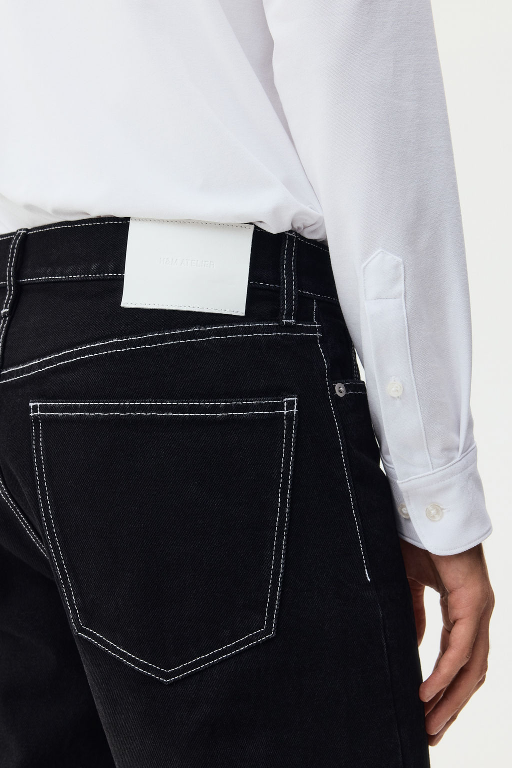 Camisa en tejido el?stico multidirecci?n Slim Fit - H&m фото 9