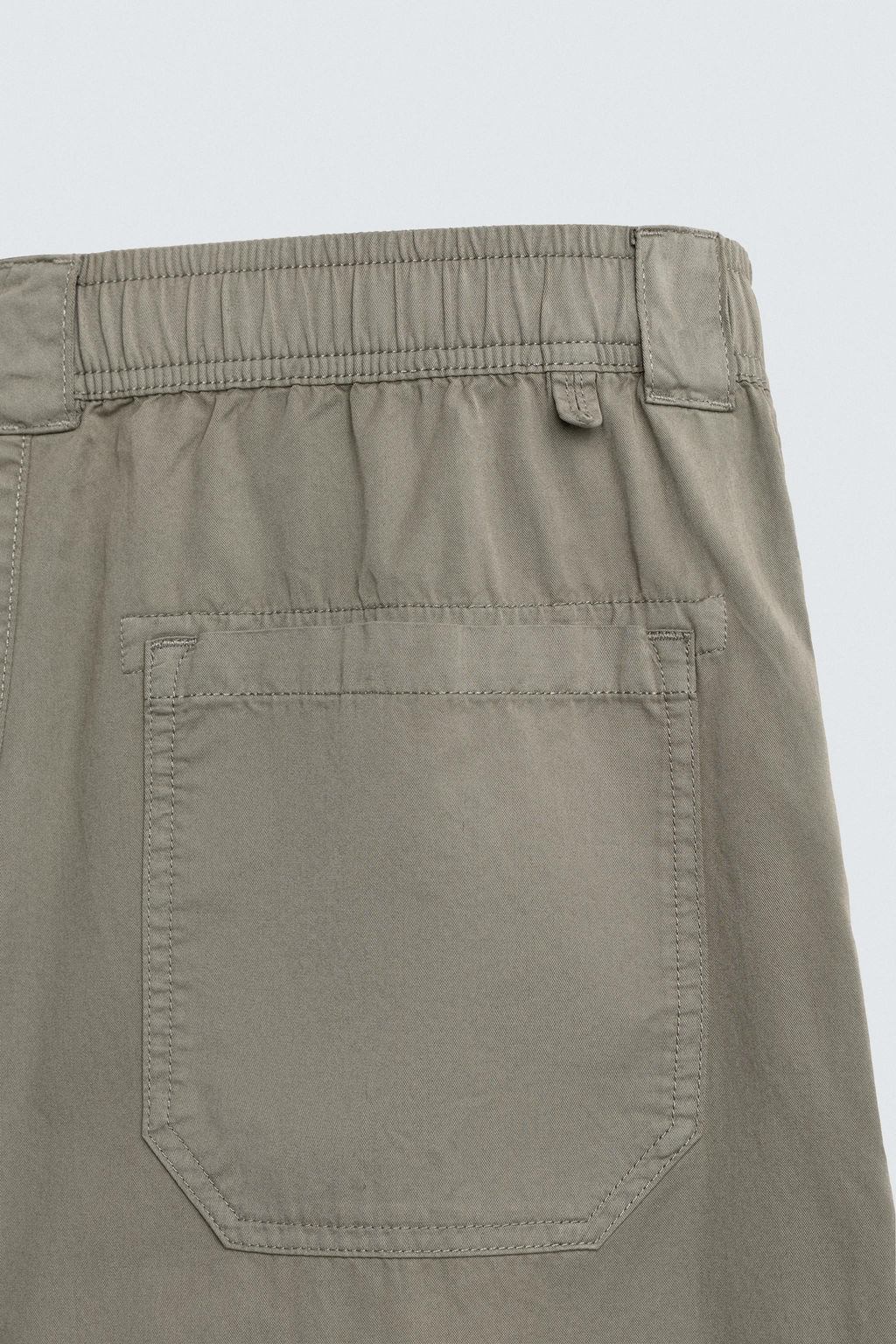 PANTAL?N RELAXED FIT ALGOD?N / Khaki claro - Zara фото 10