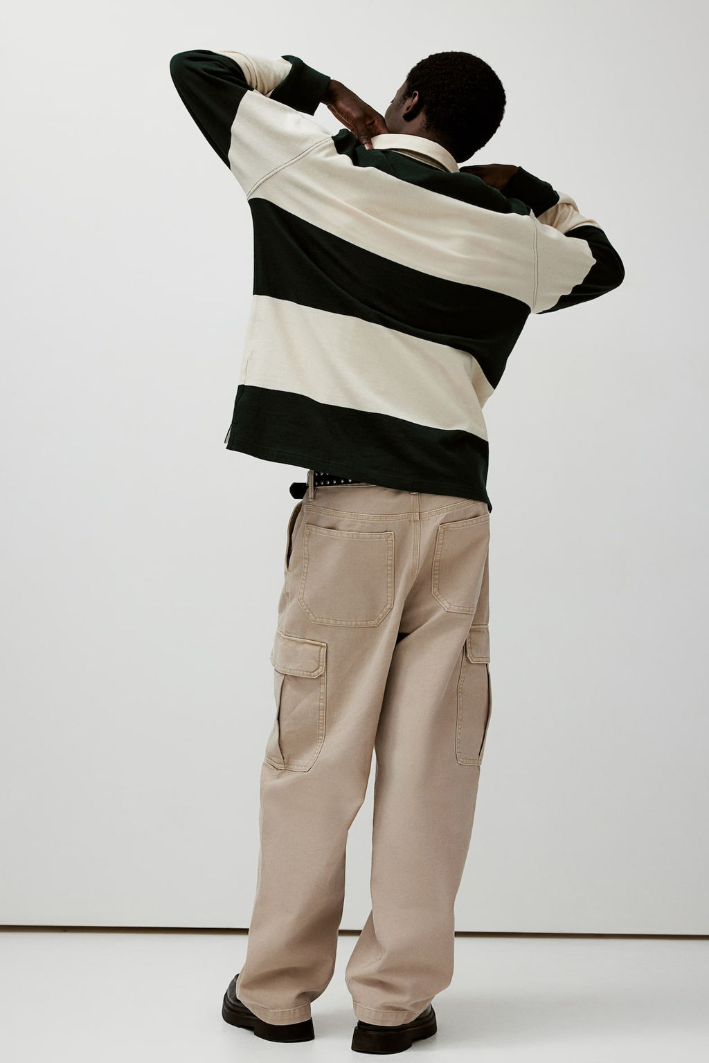 Pantalon cargo Baggy Fit - H&m фото 4
