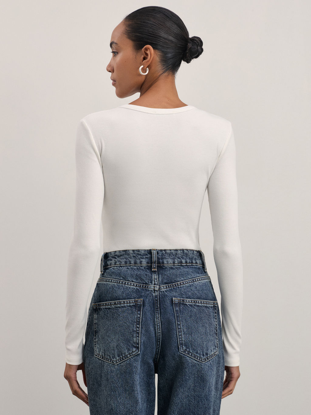 Базовое боди из хлопка / Zarina  фото 9