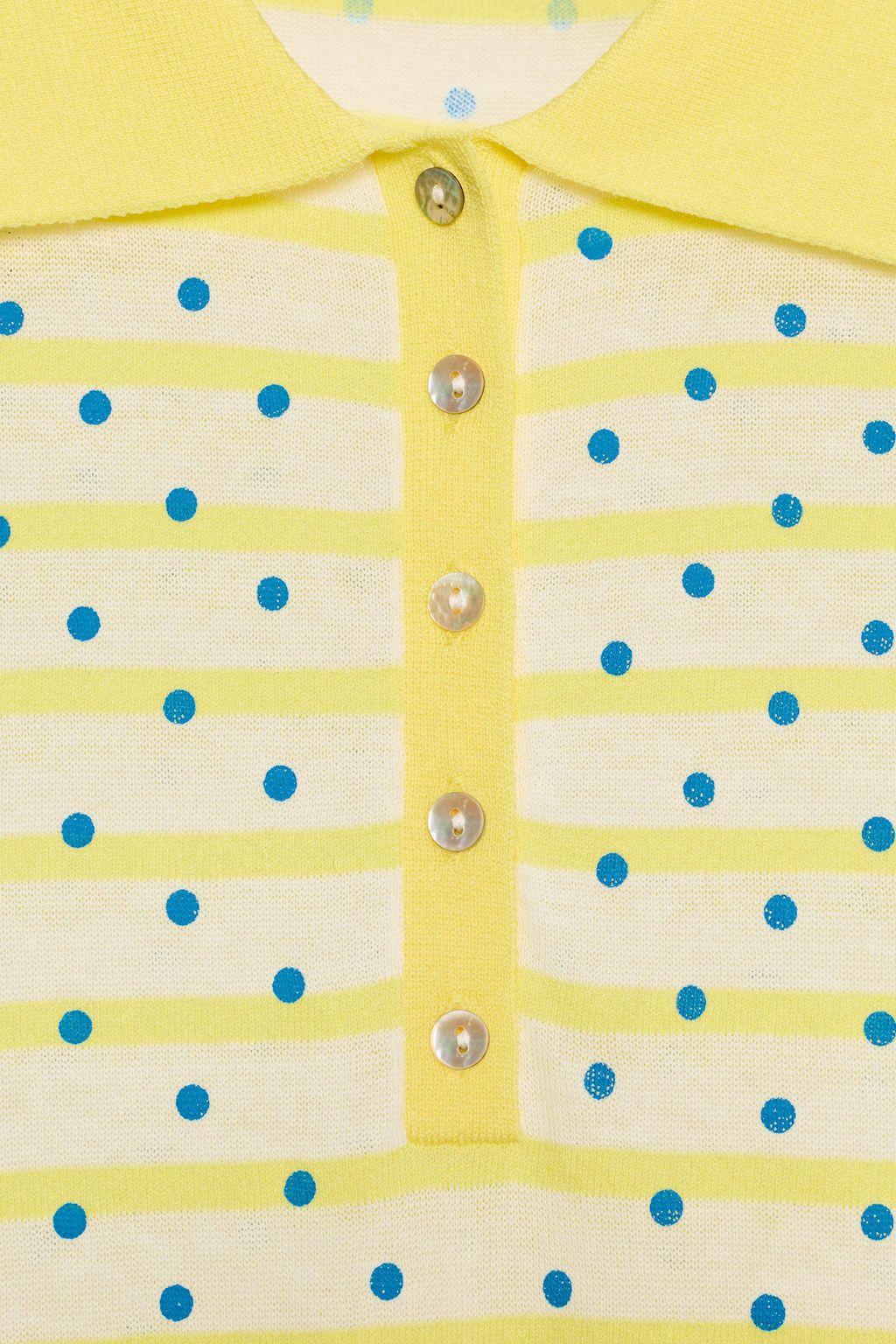 POLO PUNTO RAYAS LUNARES / Multicolor - Zara фото 7