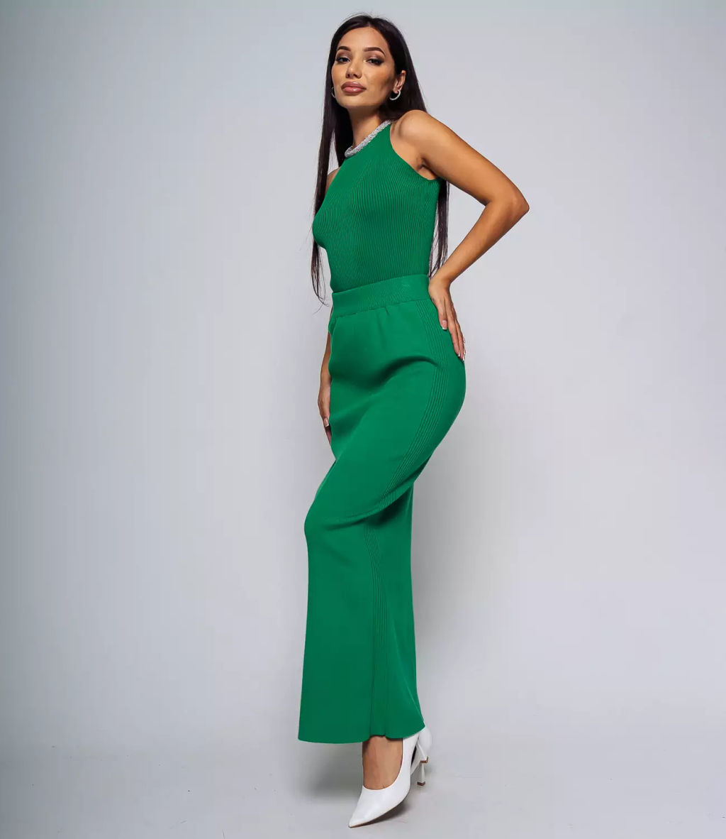 Юбка #КТ6806 (1), зелёный