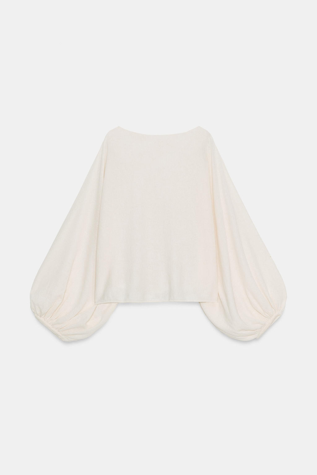 CUERPO PUNTO MANGA VOLUMEN / Crudo medio - Zara фото 7