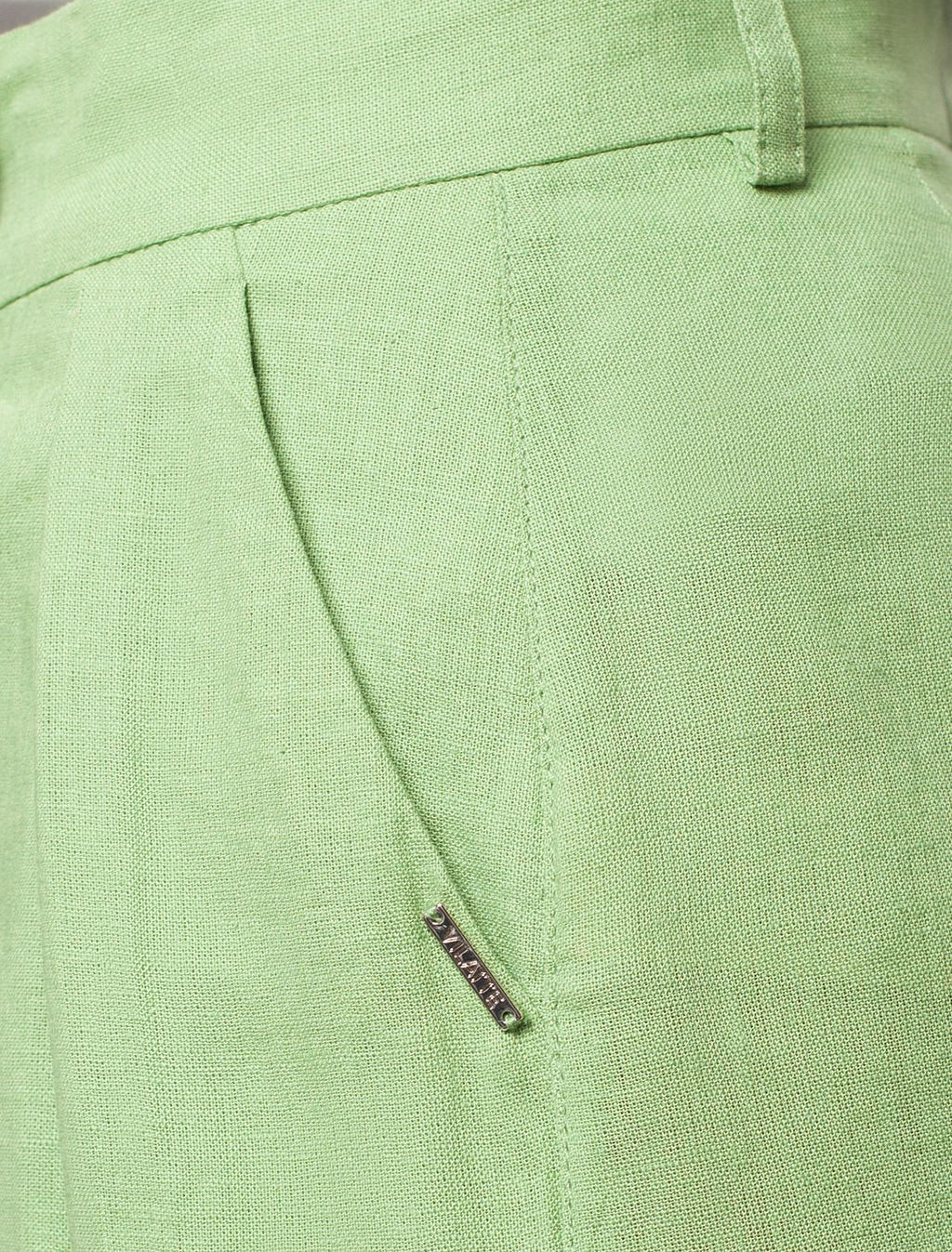 Шорты-бермуды изо льна