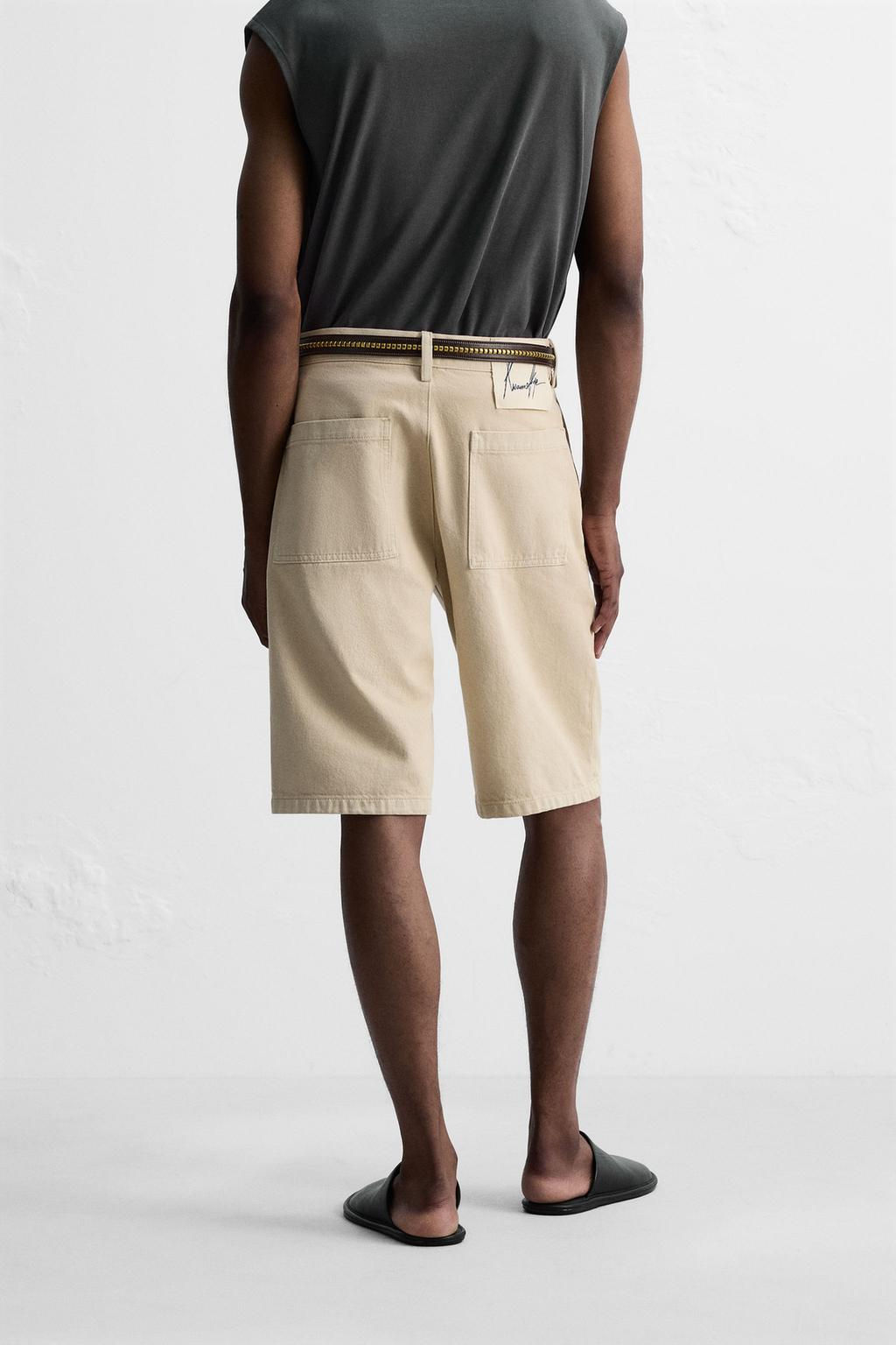 BAGGY FIT BERMUDA SHORTS  OTIS KWAME KYE QUAICOE - Zara фото 3