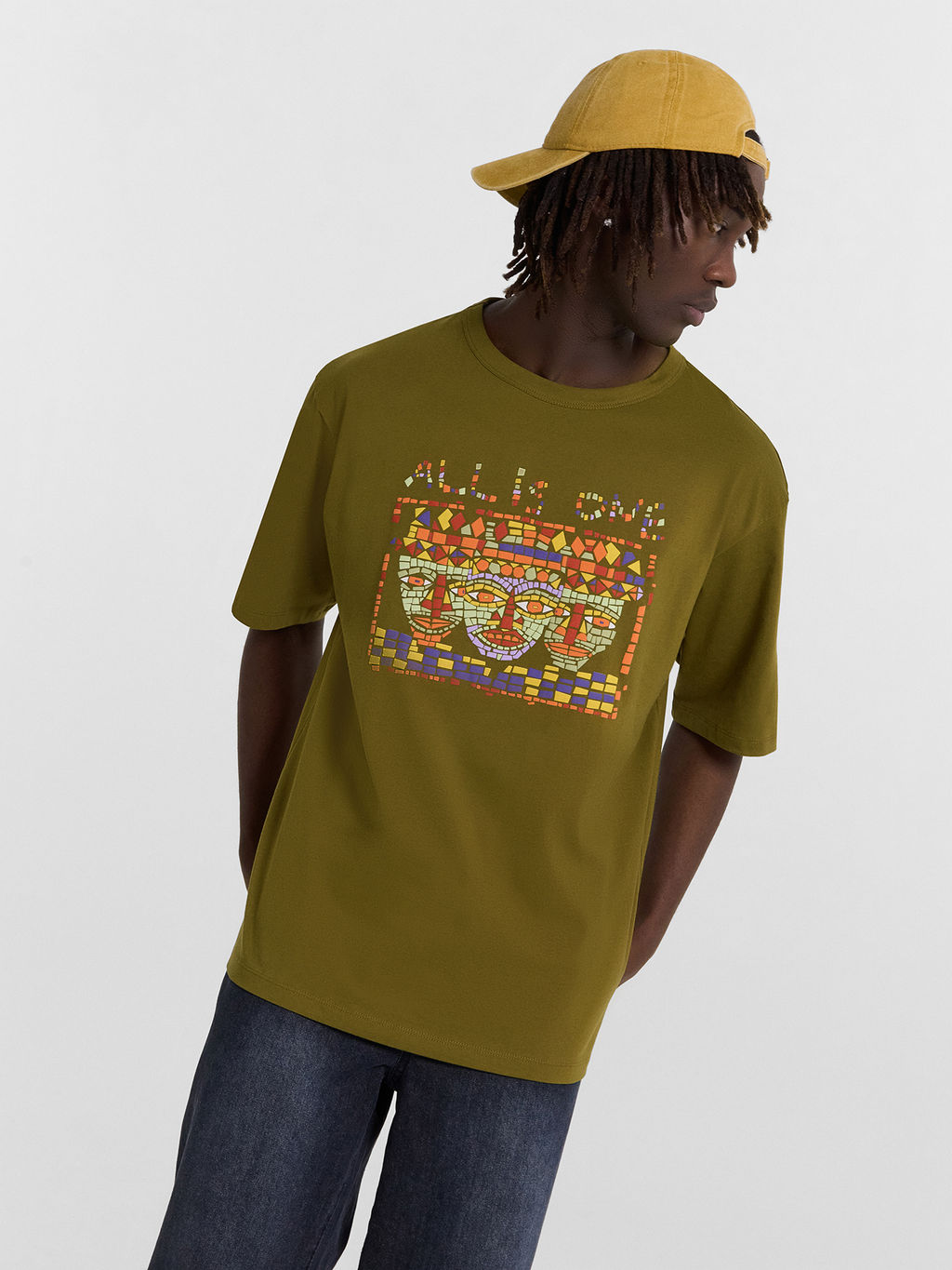 ФУТБОЛКА МУЖСКАЯ пихта +печать 111772-1